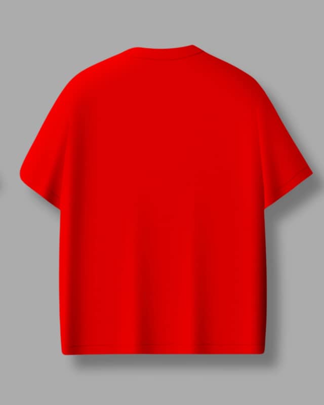 Guns N’ Roses Appetite for Destruction Red Oversized T-Shirt alternate view